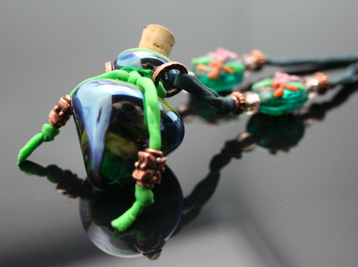 celtic aromatherapy necklace