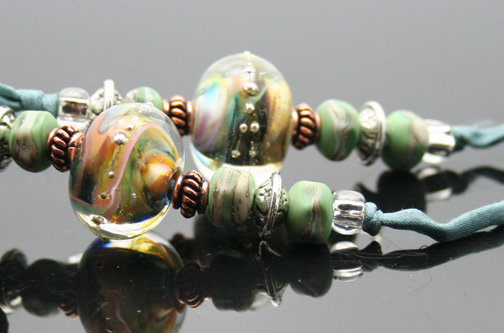 lampwork glass beads
