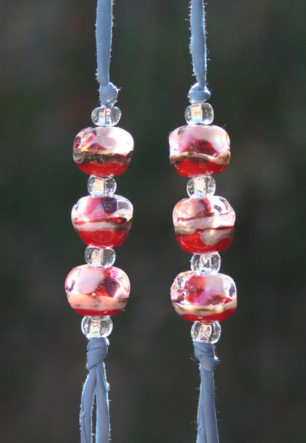 lampwork glass beads