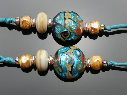 This pretty aromatherapy pendant is a fun, summertime necklace.