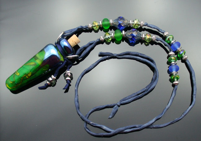 glass aromatherapy necklaces