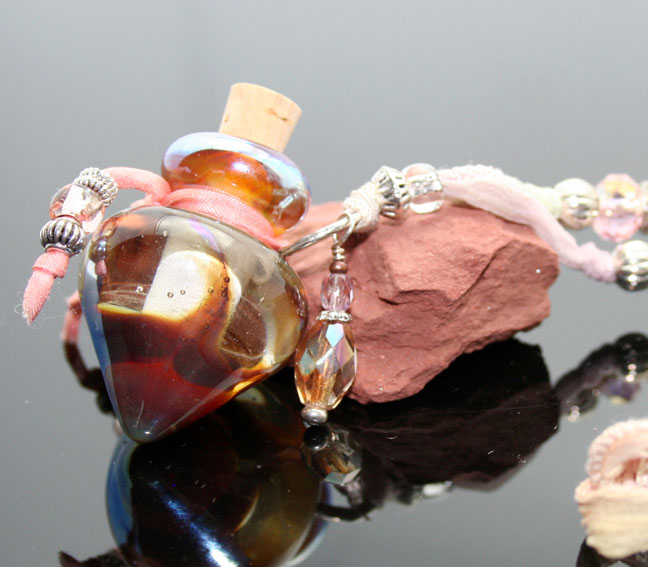 beautiful, pretty, pink aromatherapy jewelry